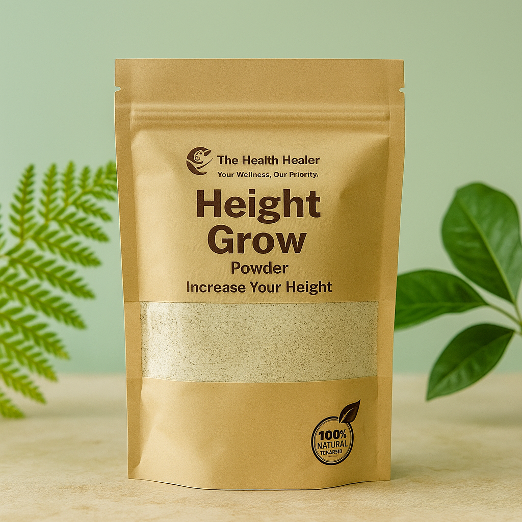 The Health Healer Height Grow Powder - 100 % Natural Height Increase Supplement (100g)